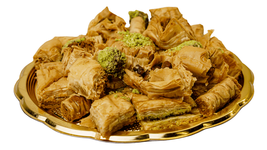 Turkish Baklava from Pâtisserie Le Caramel, a pâtisserie specializing in Traditional Arabic Sweets located in Ottawa, Ontario.